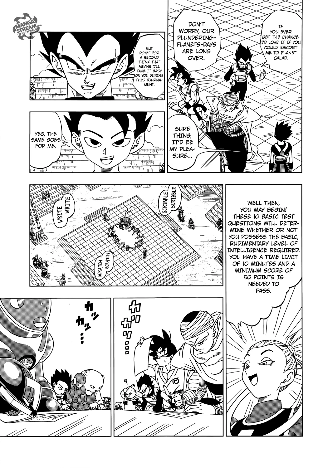 Dragon Ball Super Chapter 8 page 5 - Chapter 8: The Battle Begins!