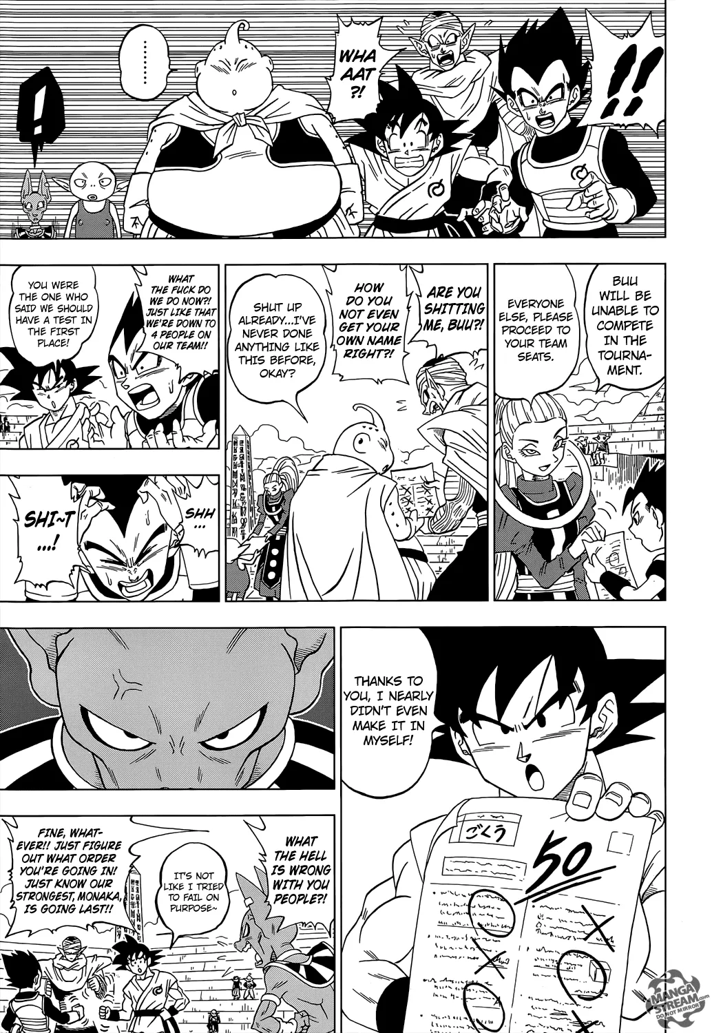 Dragon Ball Super Chapter 8 page 7 - Chapter 8: The Battle Begins!