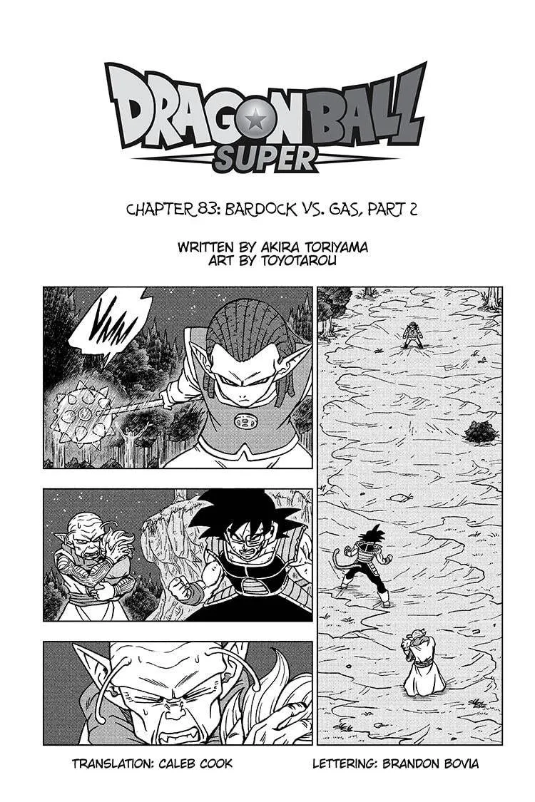 Dragon Ball Super Chapter 83 page 1 - Chapter 83: Bardock Vs. Gas, Part 2