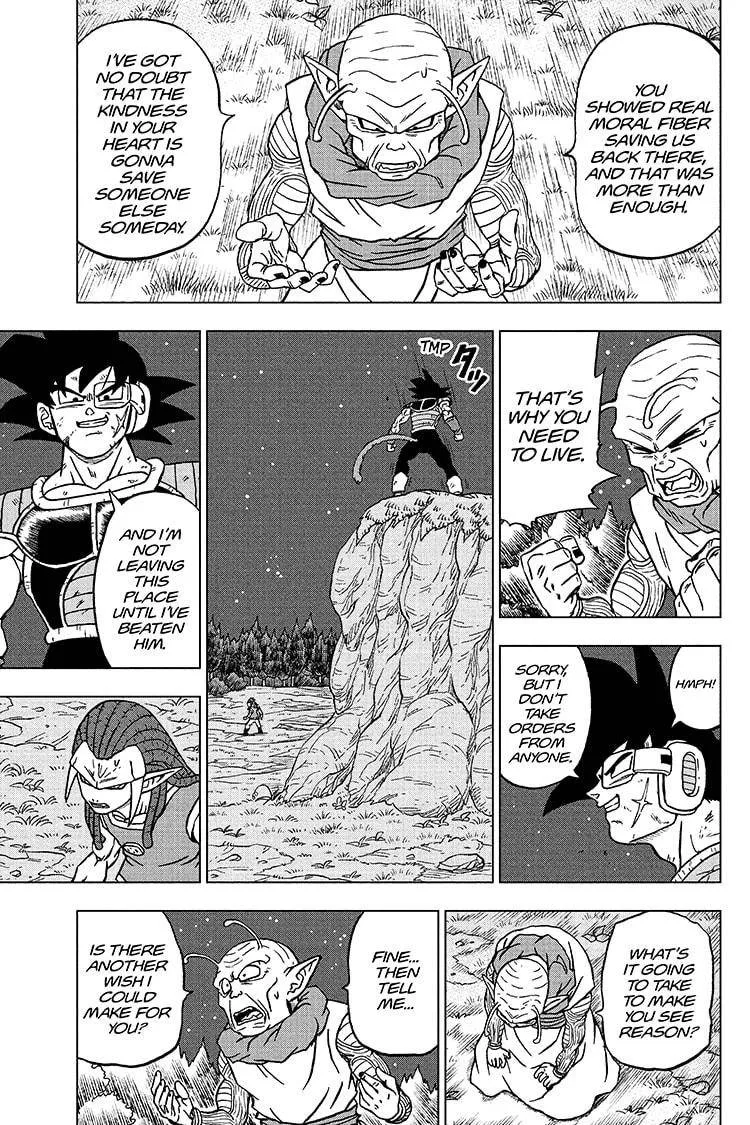 Dragon Ball Super Chapter 83 page 15 - Chapter 83: Bardock Vs. Gas, Part 2