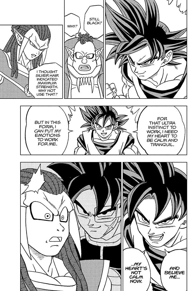 Dragon Ball Super Chapter 85 page 25 - Chapter 85: To Each His Own Answer