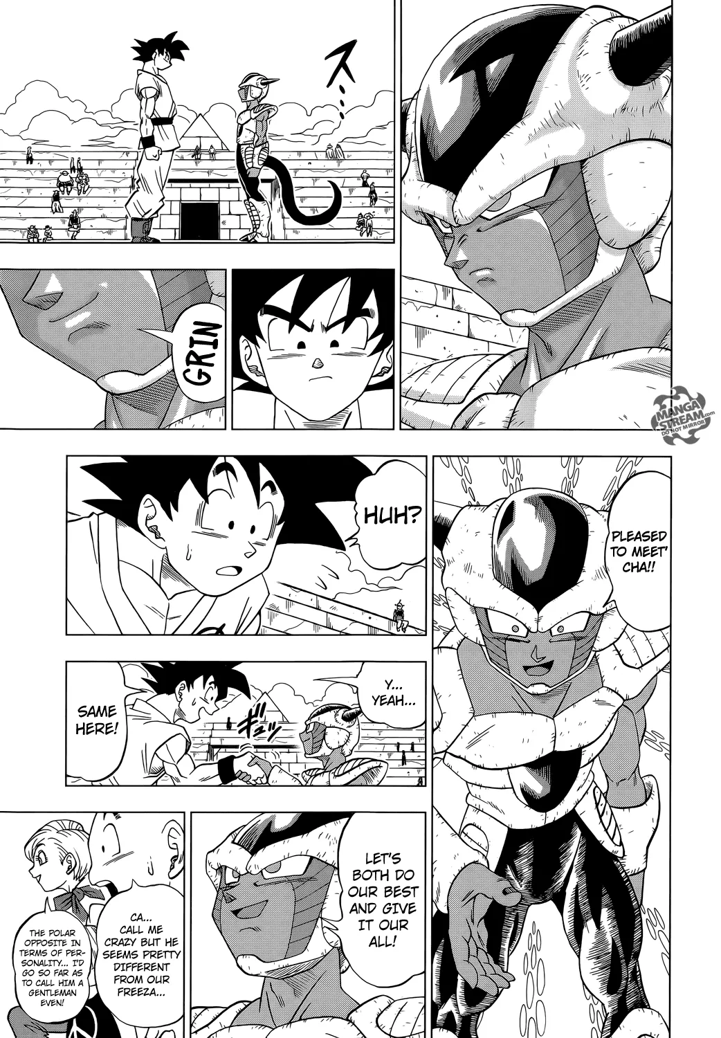 Dragon Ball Super Chapter 9 page 13 - Chapter 9: Goku vs. Botamo