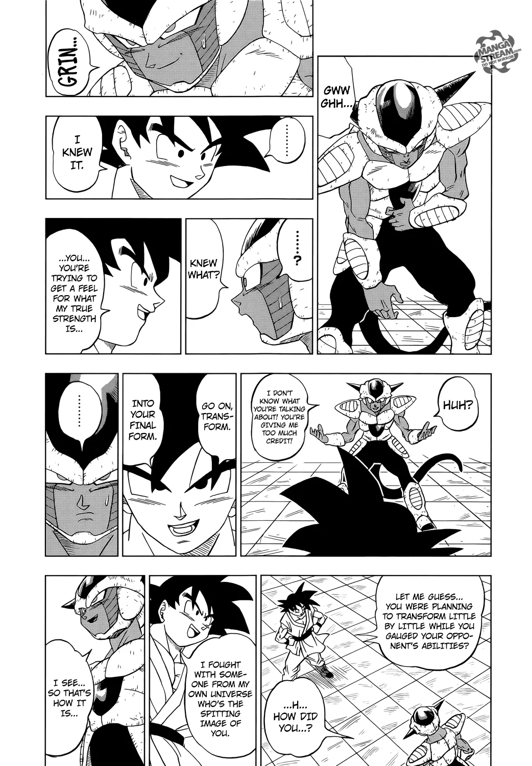 Dragon Ball Super Chapter 9 page 23 - Chapter 9: Goku vs. Botamo