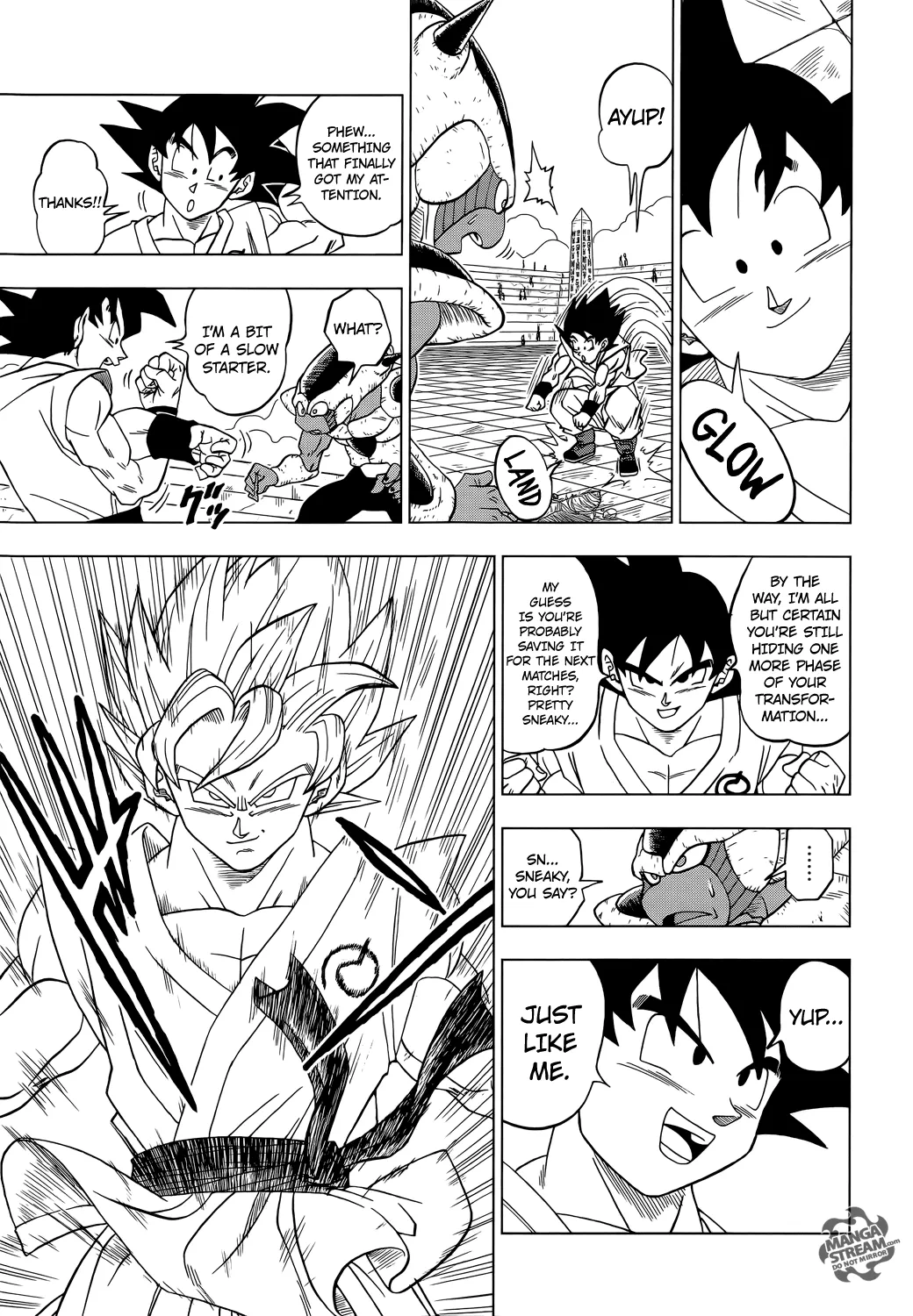 Dragon Ball Super Chapter 9 page 29 - Chapter 9: Goku vs. Botamo