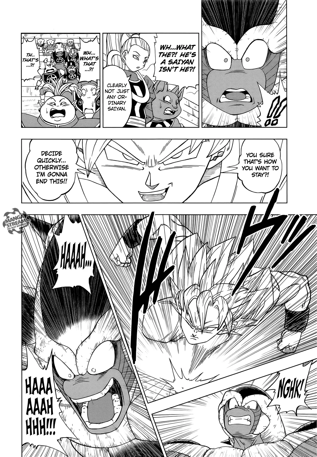 Dragon Ball Super Chapter 9 page 30 - Chapter 9: Goku vs. Botamo
