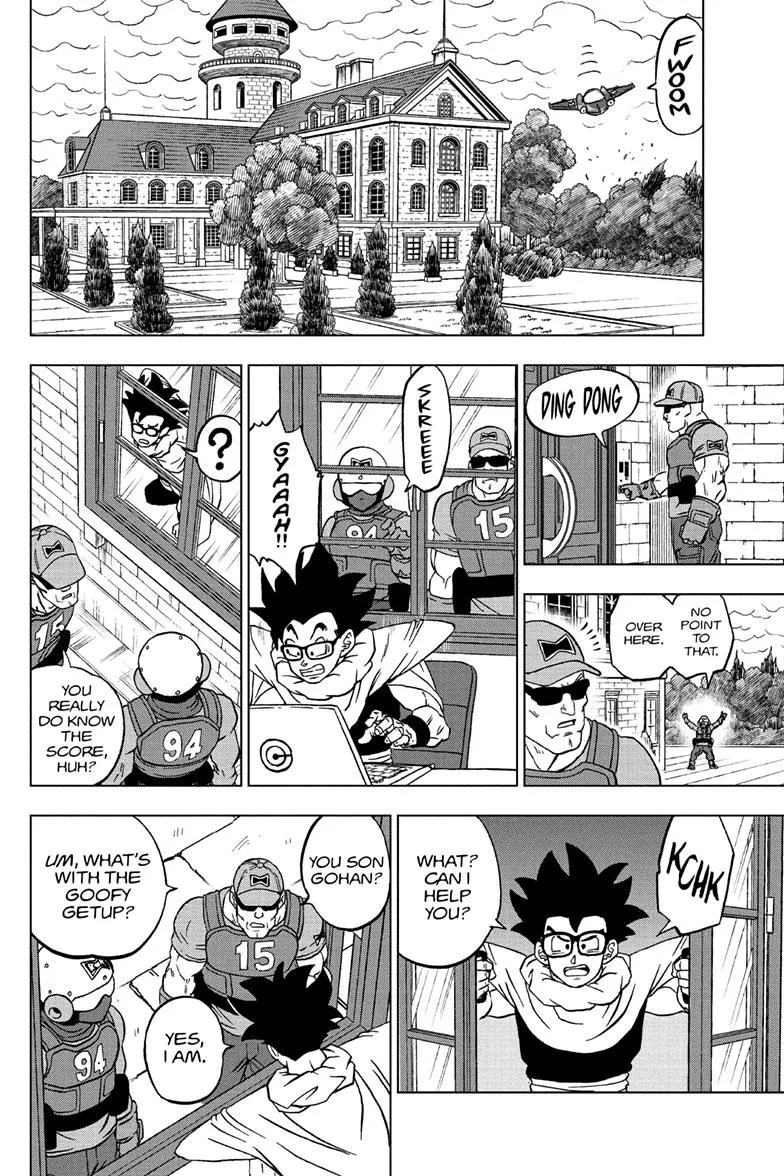 Dragon Ball Super Chapter 94 page 12 - Chapter 94: Get Your Head In The Game, Son Gohan!