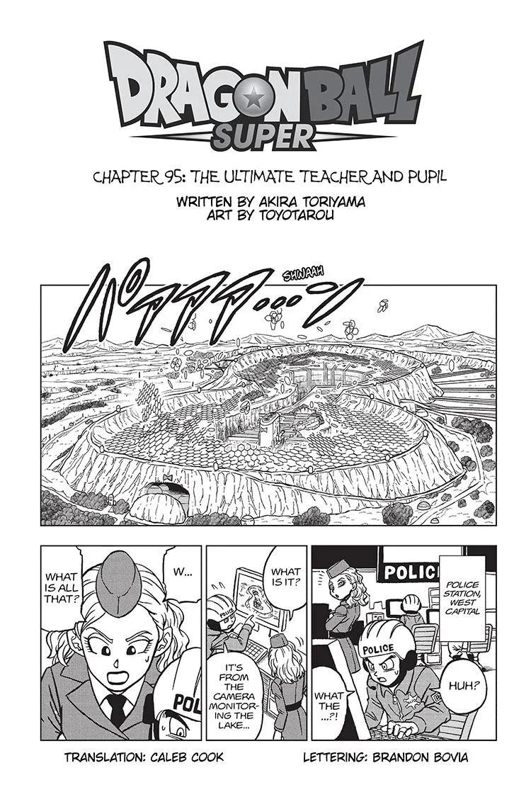 Dragon Ball Super Chapter 95 page 1 - Chapter 95: The Ultimate Teacher and Pupil