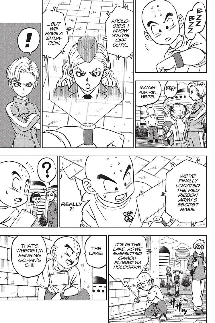 Dragon Ball Super Chapter 95 page 3 - Chapter 95: The Ultimate Teacher and Pupil