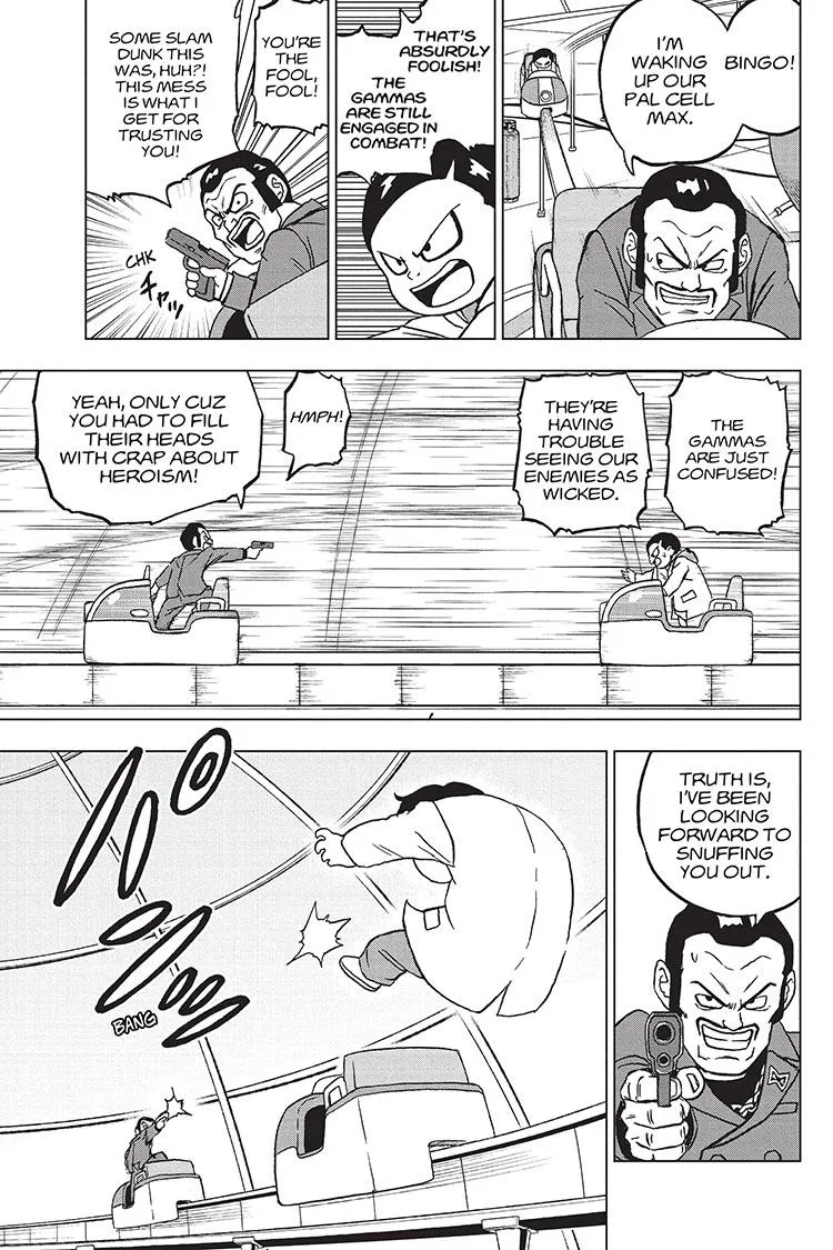 Dragon Ball Super Chapter 96 page 19 - Chapter 96: Saiyamen, On the Scene!