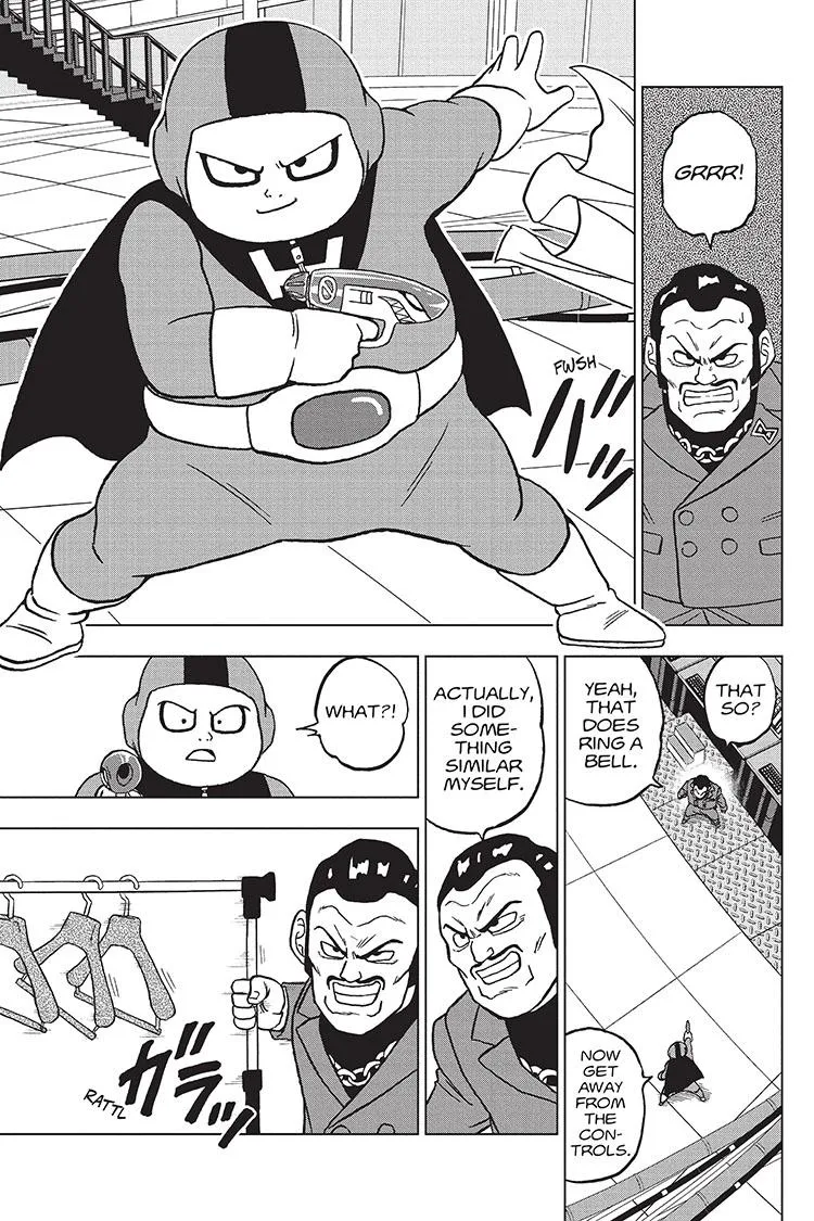 Dragon Ball Super Chapter 96 page 21 - Chapter 96: Saiyamen, On the Scene!