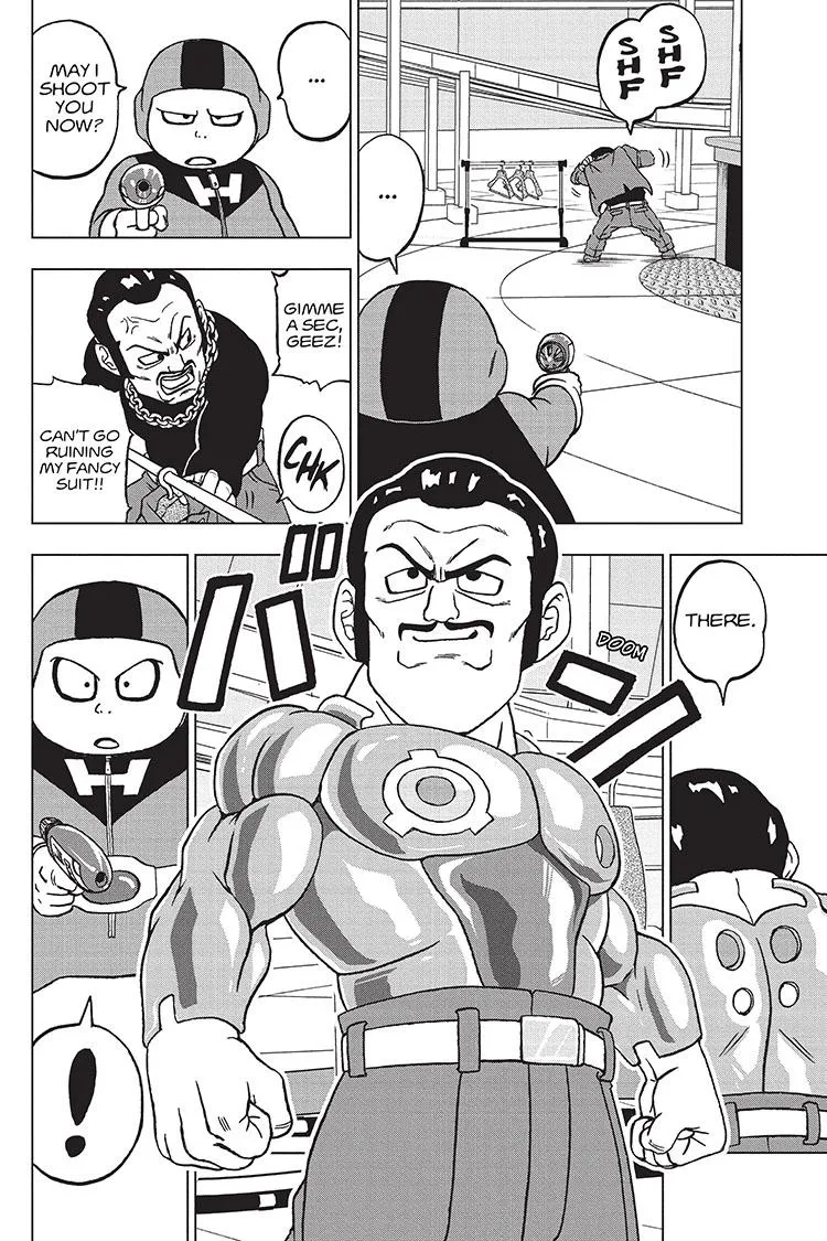Dragon Ball Super Chapter 96 page 22 - Chapter 96: Saiyamen, On the Scene!