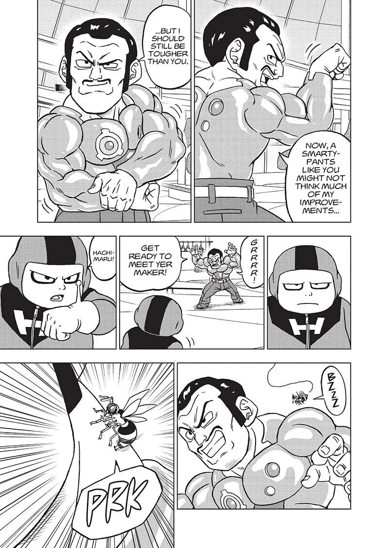 Dragon Ball Super Chapter 96 page 23 - Chapter 96: Saiyamen, On the Scene!