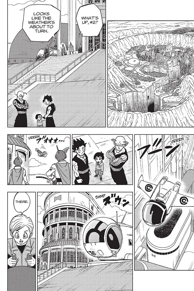 Dragon Ball Super Chapter 96 page 26 - Chapter 96: Saiyamen, On the Scene!
