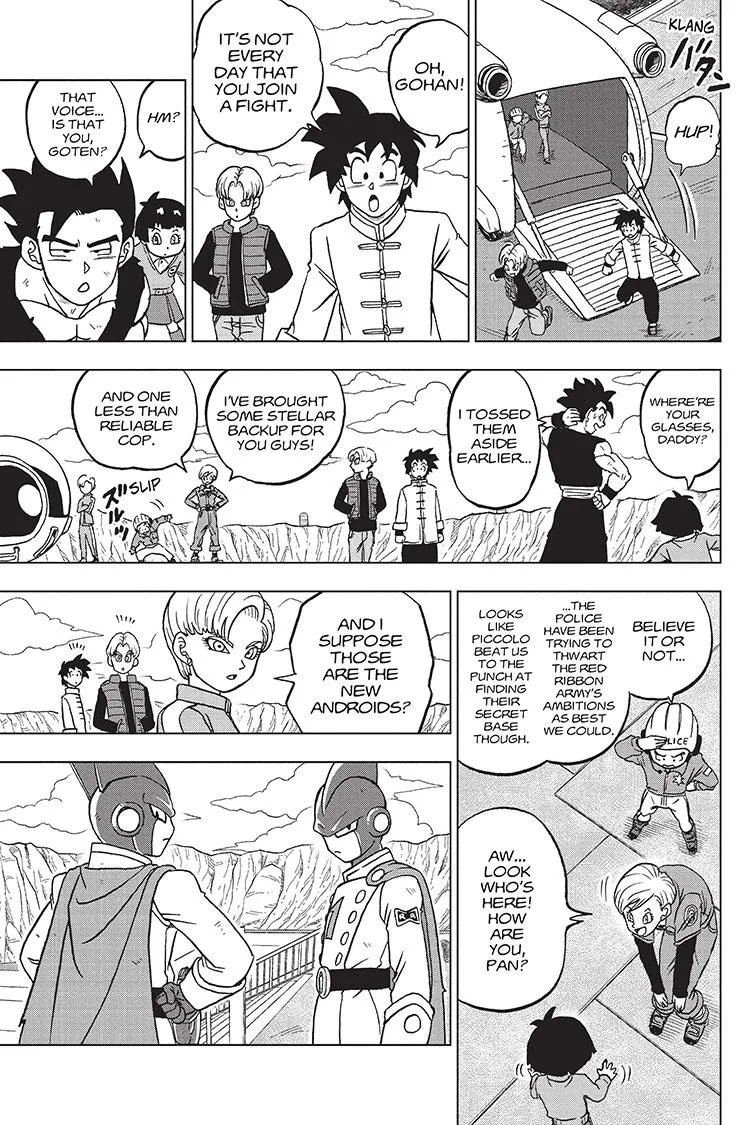 Dragon Ball Super Chapter 96 page 27 - Chapter 96: Saiyamen, On the Scene!