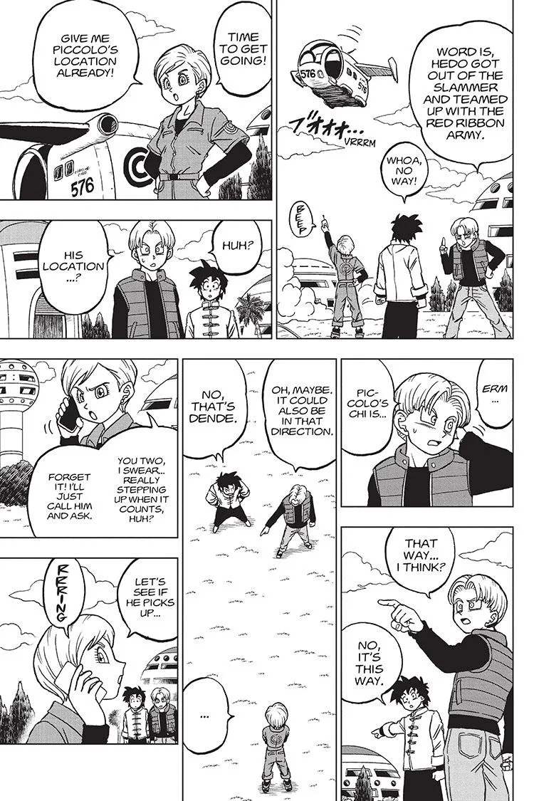 Dragon Ball Super Chapter 96 page 3 - Chapter 96: Saiyamen, On the Scene!