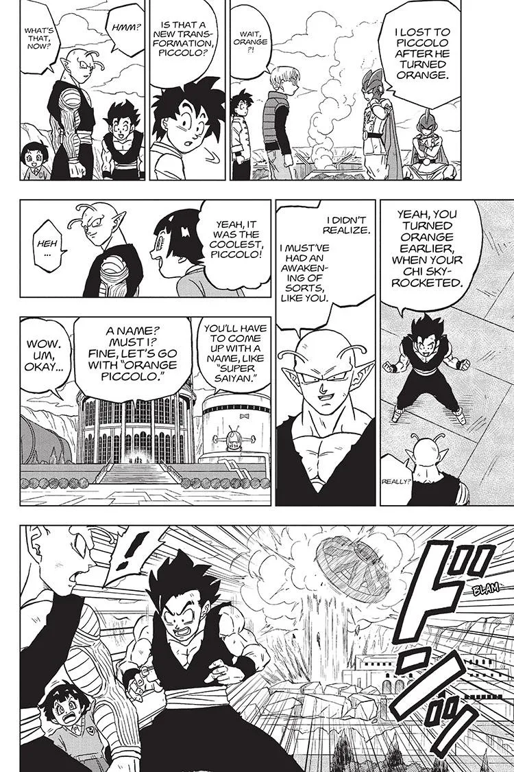 Dragon Ball Super Chapter 96 page 30 - Chapter 96: Saiyamen, On the Scene!