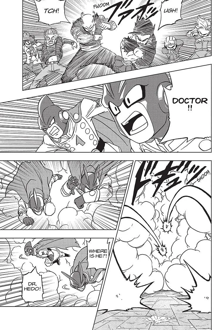 Dragon Ball Super Chapter 96 page 36 - Chapter 96: Saiyamen, On the Scene!