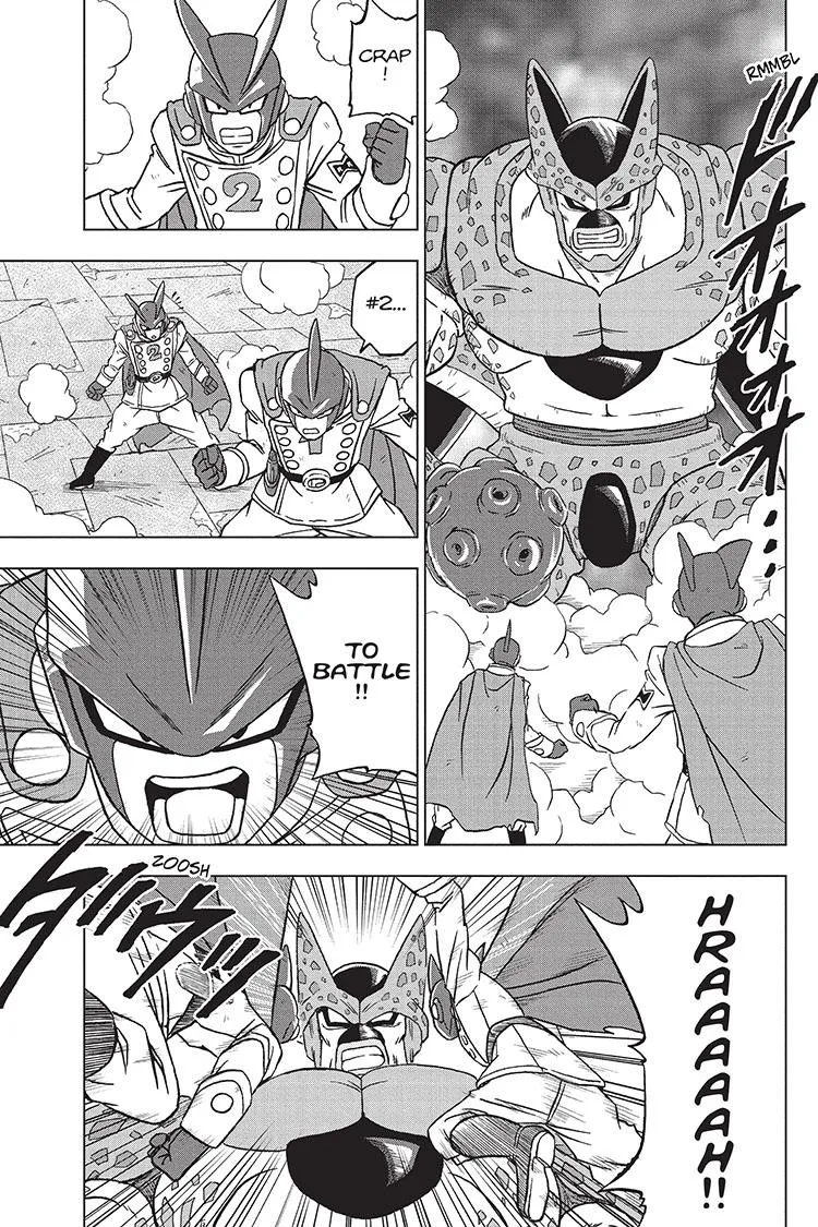 Dragon Ball Super Chapter 96 page 38 - Chapter 96: Saiyamen, On the Scene!