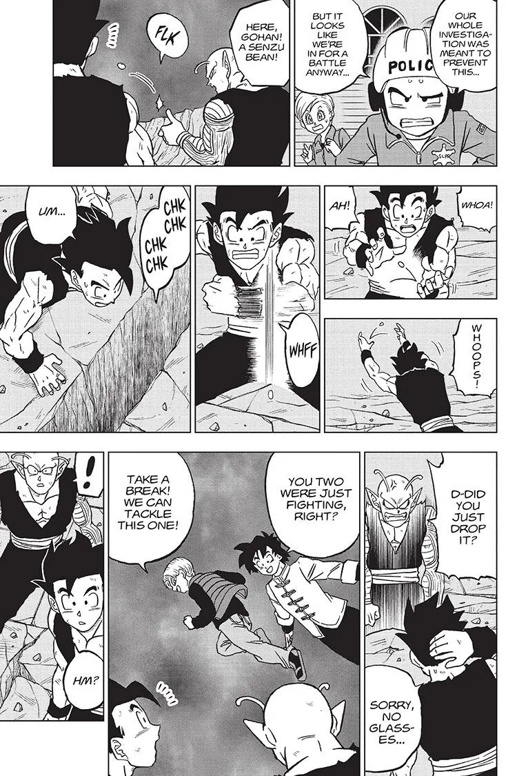 Dragon Ball Super Chapter 96 page 42 - Chapter 96: Saiyamen, On the Scene!