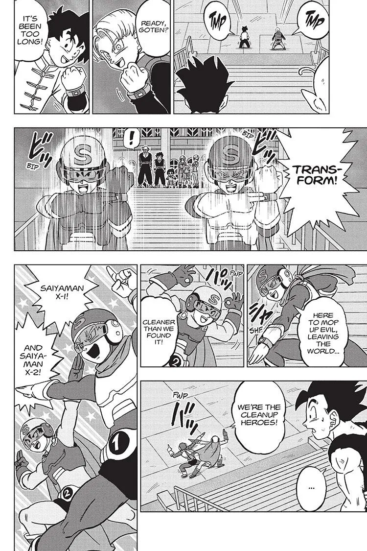 Dragon Ball Super Chapter 96 page 43 - Chapter 96: Saiyamen, On the Scene!