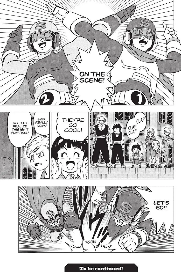 Dragon Ball Super Chapter 96 page 44 - Chapter 96: Saiyamen, On the Scene!