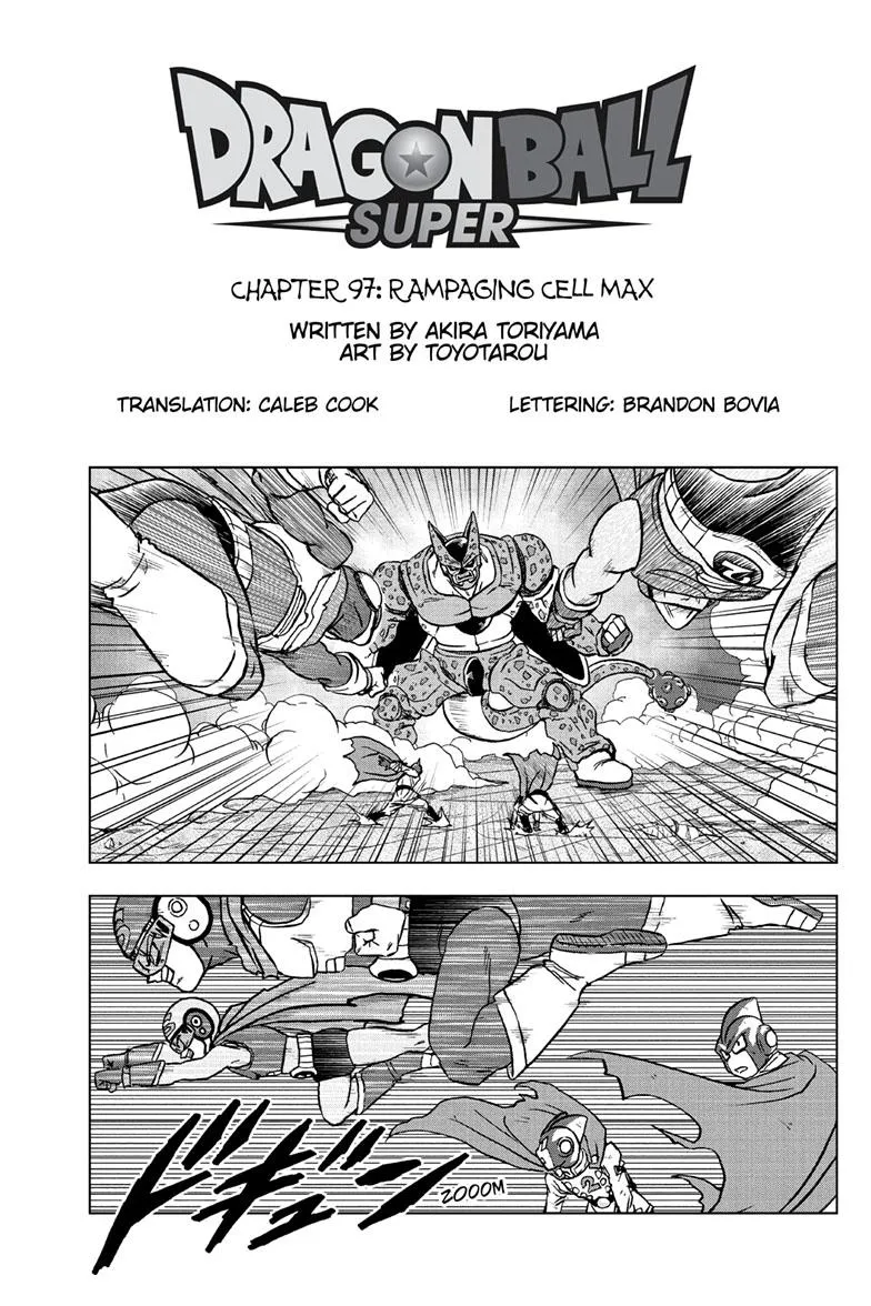 Dragon Ball Super Chapter 97 page 1 - Chapter 97: Rampaging Cell Max