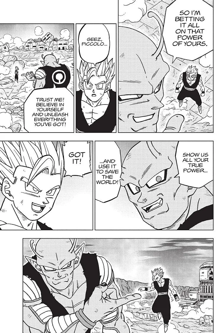 Dragon Ball Super Chapter 98 page 27 - Chapter 98: Gamma 2's Resolve