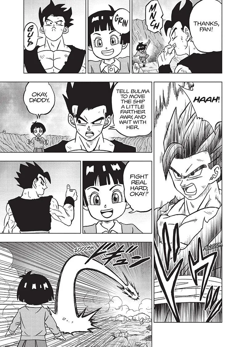 Dragon Ball Super Chapter 98 page 35 - Chapter 98: Gamma 2's Resolve
