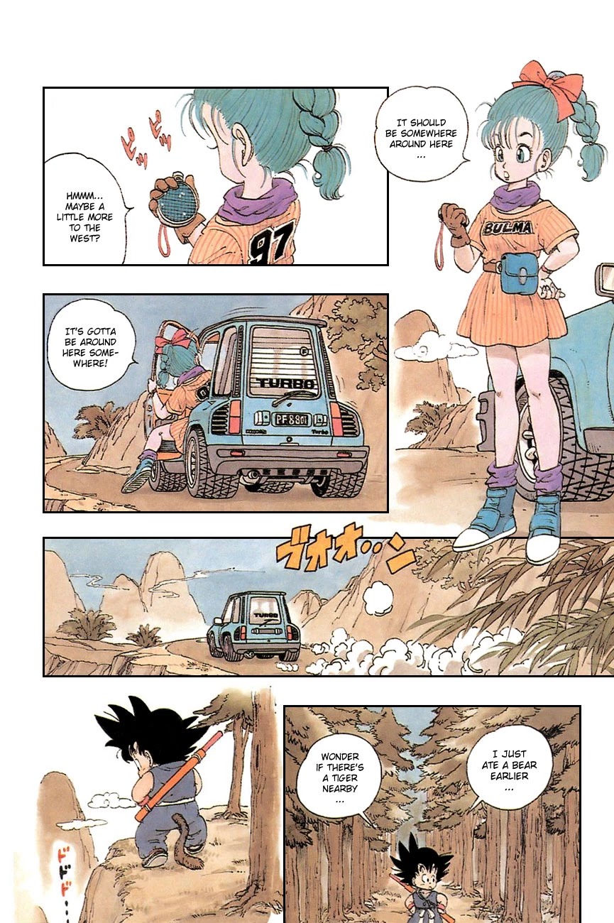 Dragon Ball Chapter 1 page 10 - Chapter 1: Bloomers and the Monkey King (Bulma and Son Goku)