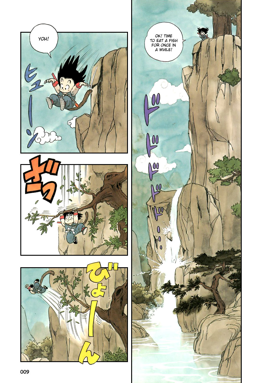 Dragon Ball Chapter 1 page 11 - Chapter 1: Bloomers and the Monkey King (Bulma and Son Goku)