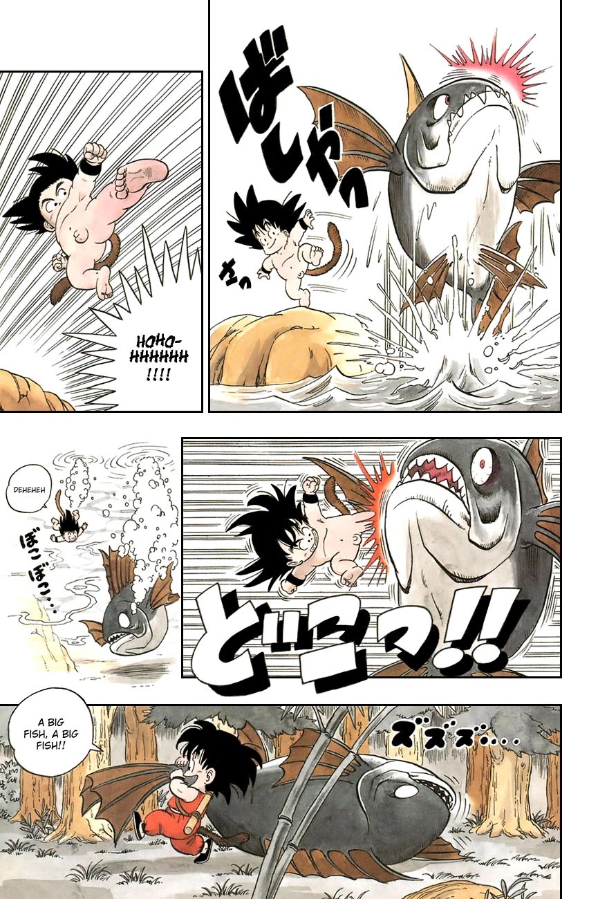 Dragon Ball Chapter 1 page 13 - Chapter 1: Bloomers and the Monkey King (Bulma and Son Goku)