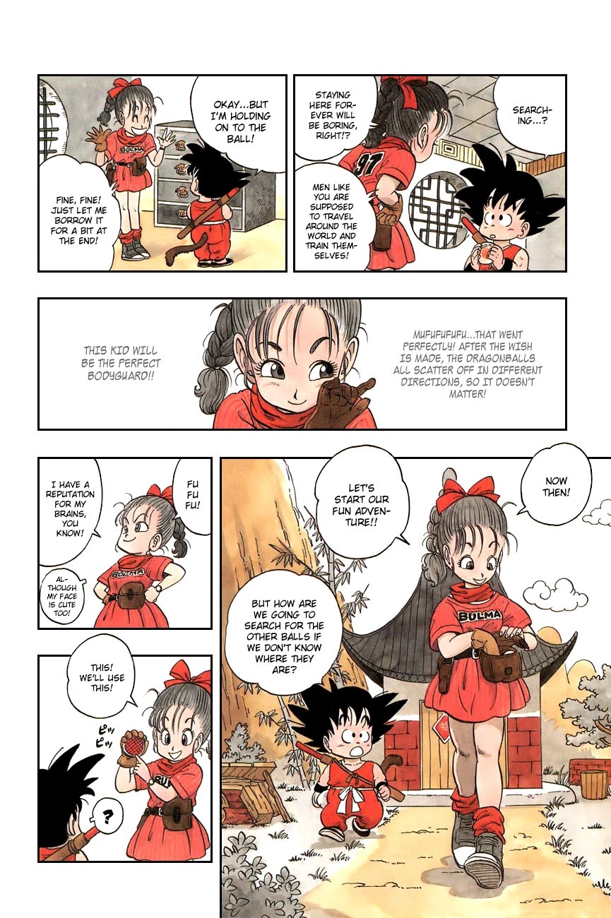 Dragon Ball Chapter 1 page 24 - Chapter 1: Bloomers and the Monkey King (Bulma and Son Goku)