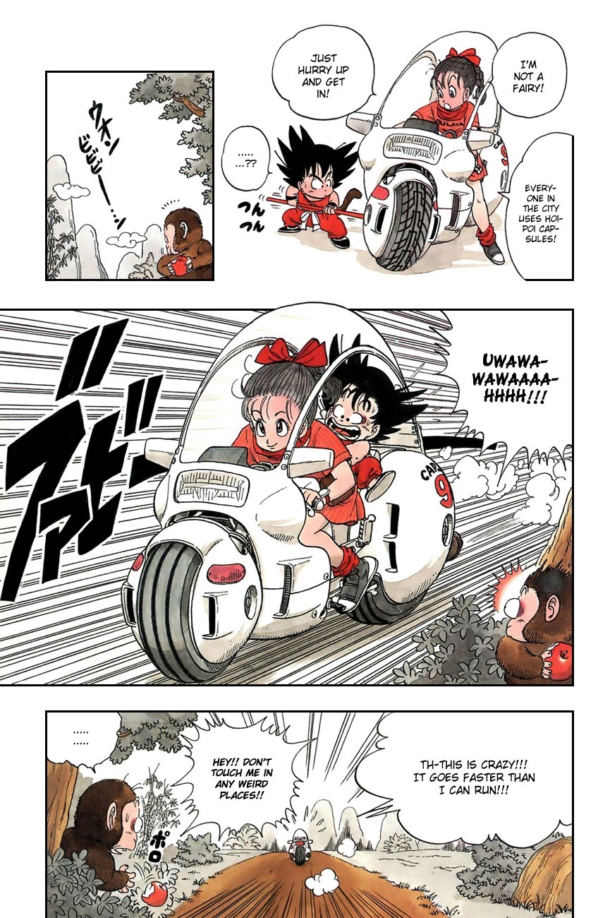 Dragon Ball Chapter 1 page 27 - Chapter 1: Bloomers and the Monkey King (Bulma and Son Goku)