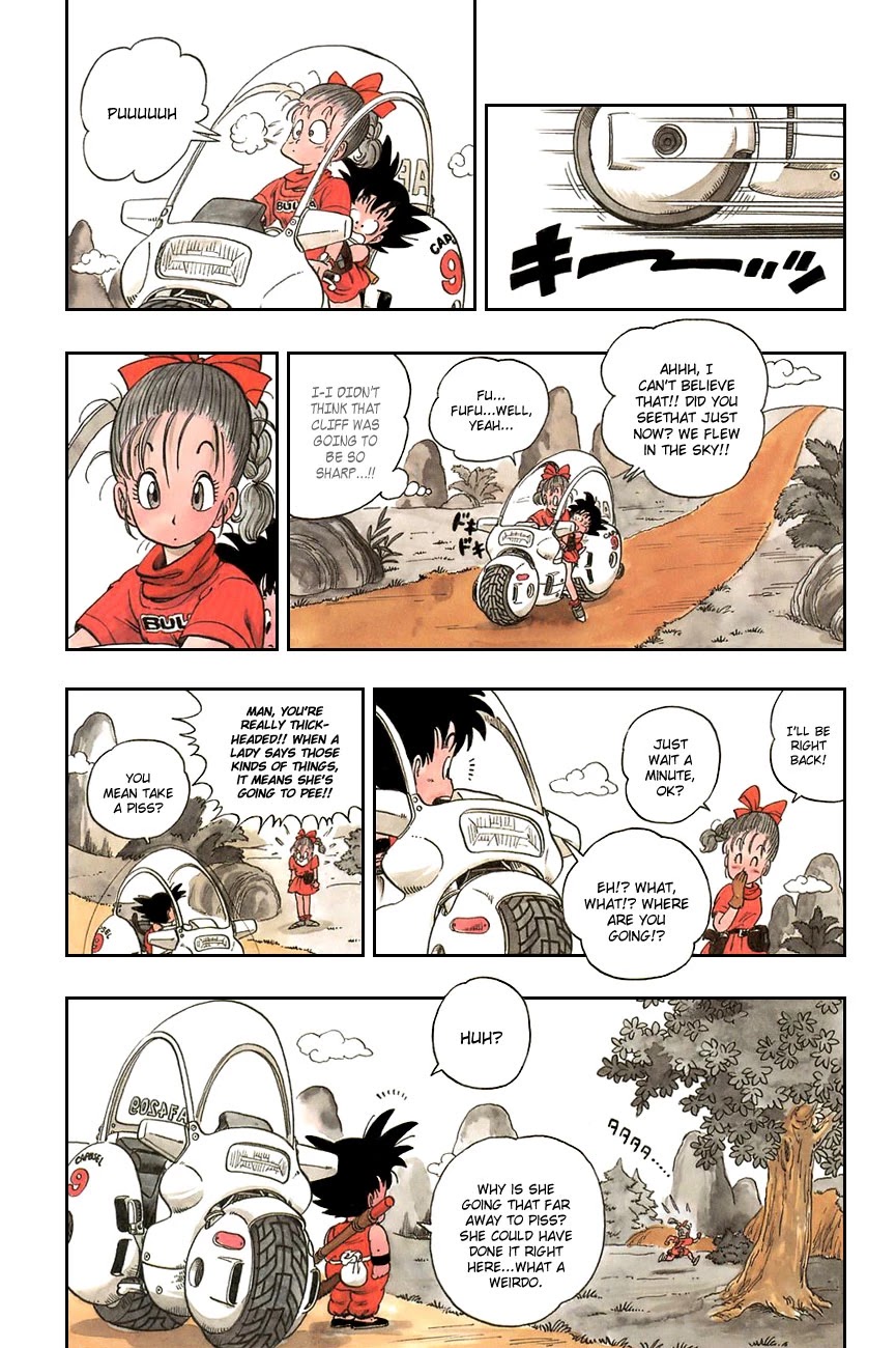 Dragon Ball Chapter 1 page 29 - Chapter 1: Bloomers and the Monkey King (Bulma and Son Goku)