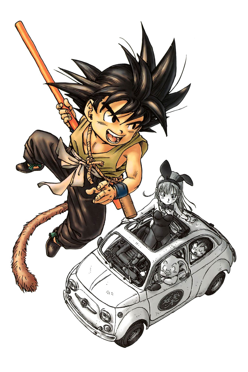 Dragon Ball Chapter 1 page 3 - Chapter 1: Bloomers and the Monkey King (Bulma and Son Goku)