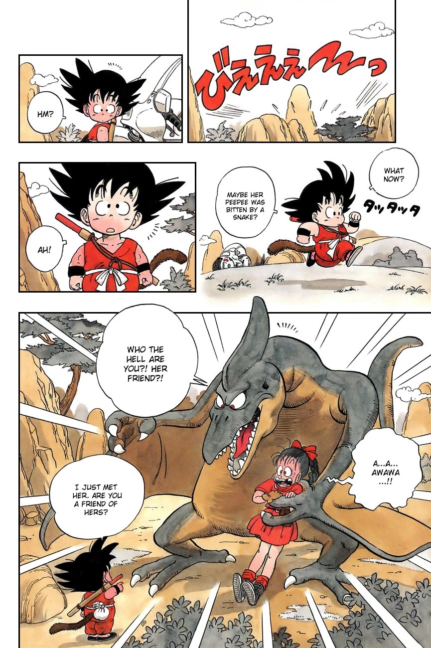 Dragon Ball Chapter 1 page 30 - Chapter 1: Bloomers and the Monkey King (Bulma and Son Goku)