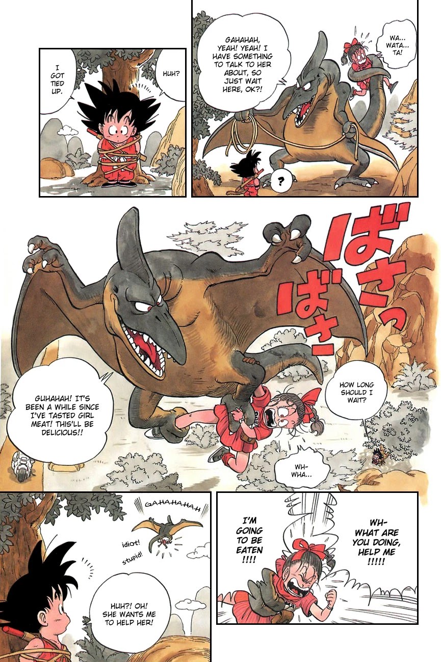Dragon Ball Chapter 1 page 31 - Chapter 1: Bloomers and the Monkey King (Bulma and Son Goku)