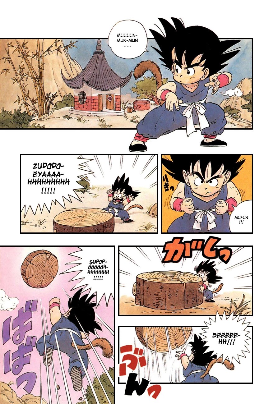 Dragon Ball Chapter 1 page 7 - Chapter 1: Bloomers and the Monkey King (Bulma and Son Goku)