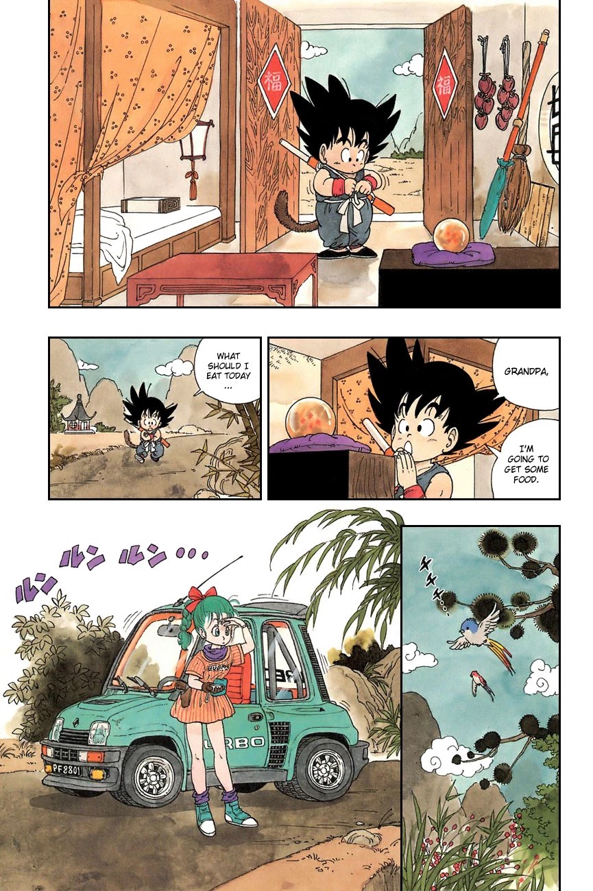 Dragon Ball Chapter 1 page 9 - Chapter 1: Bloomers and the Monkey King (Bulma and Son Goku)