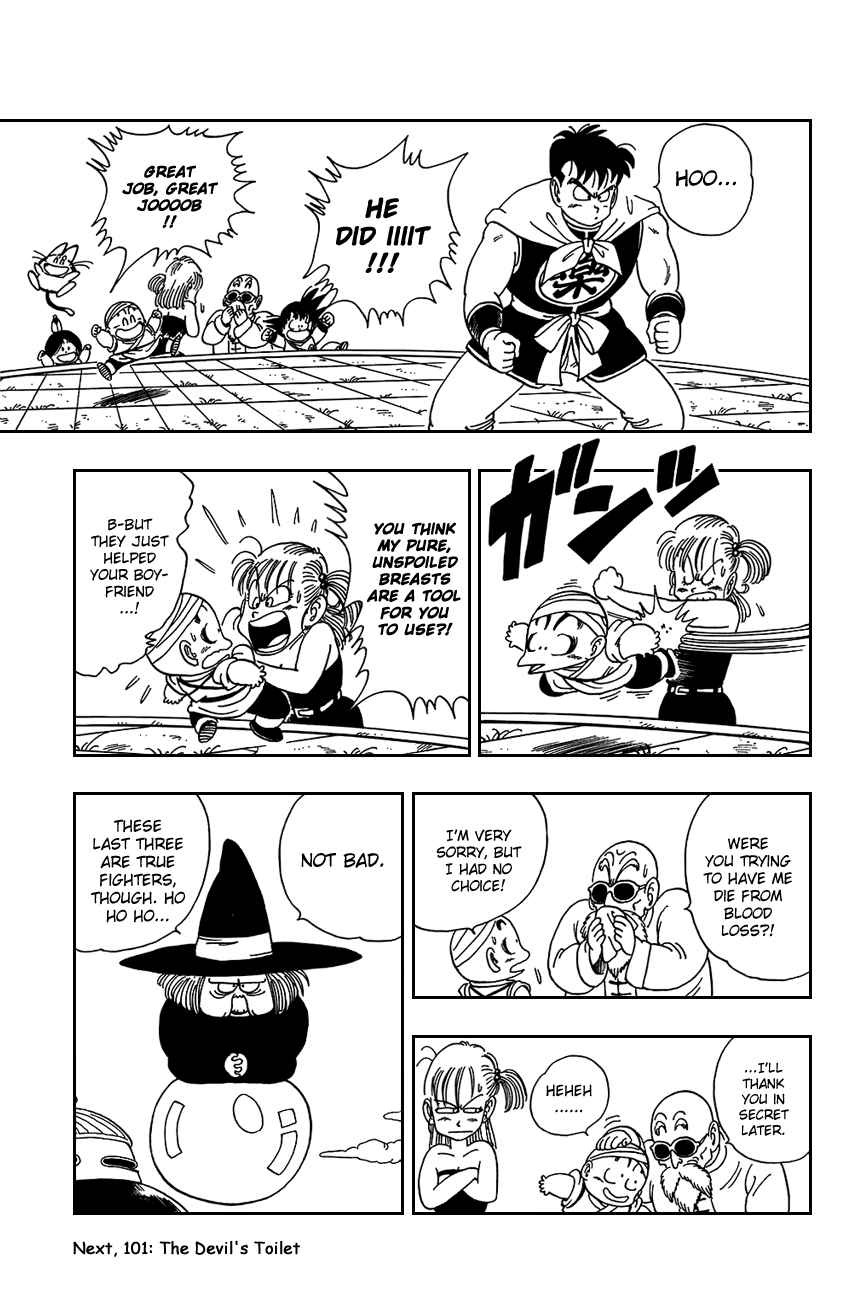 Dragon Ball Chapter 100 page 15 - Chapter 100: Battle of the Bleeders