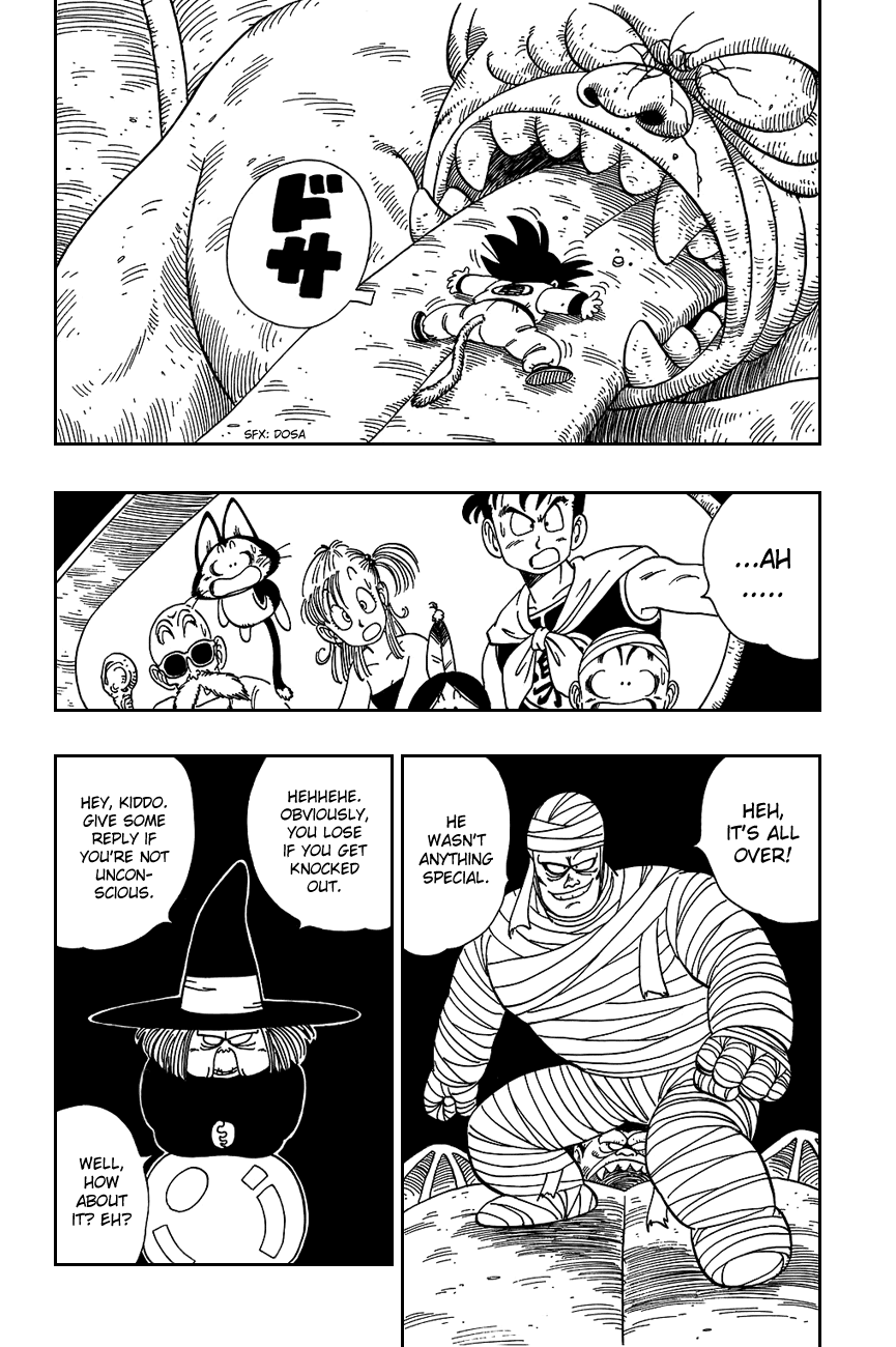 Dragon Ball Chapter 103 page 6 - Chapter 103: The Power of Goku