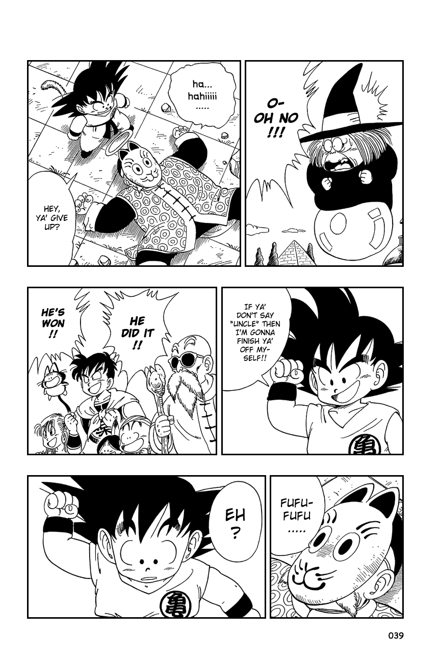 Dragon Ball Chapter 107 page 9 - Chapter 107: To Win by a Tail