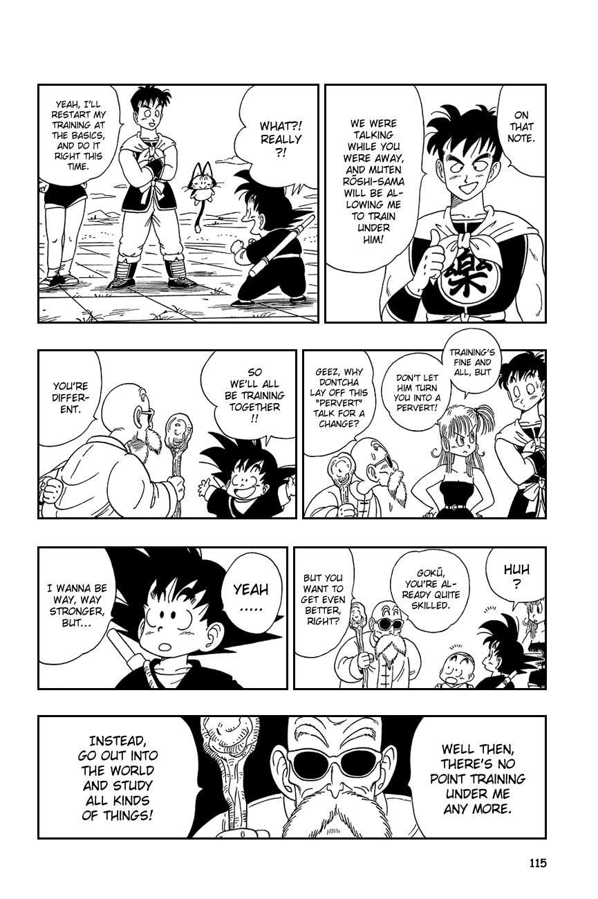 Dragon Ball Chapter 112 page 12 - Chapter 112: Go, Goku, Go!