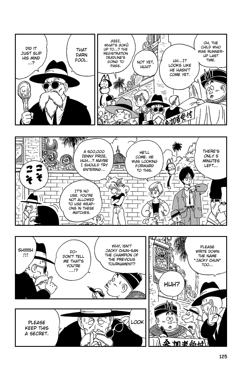 Dragon Ball Chapter 113 page 7 - Chapter 113: Return to the Tournament