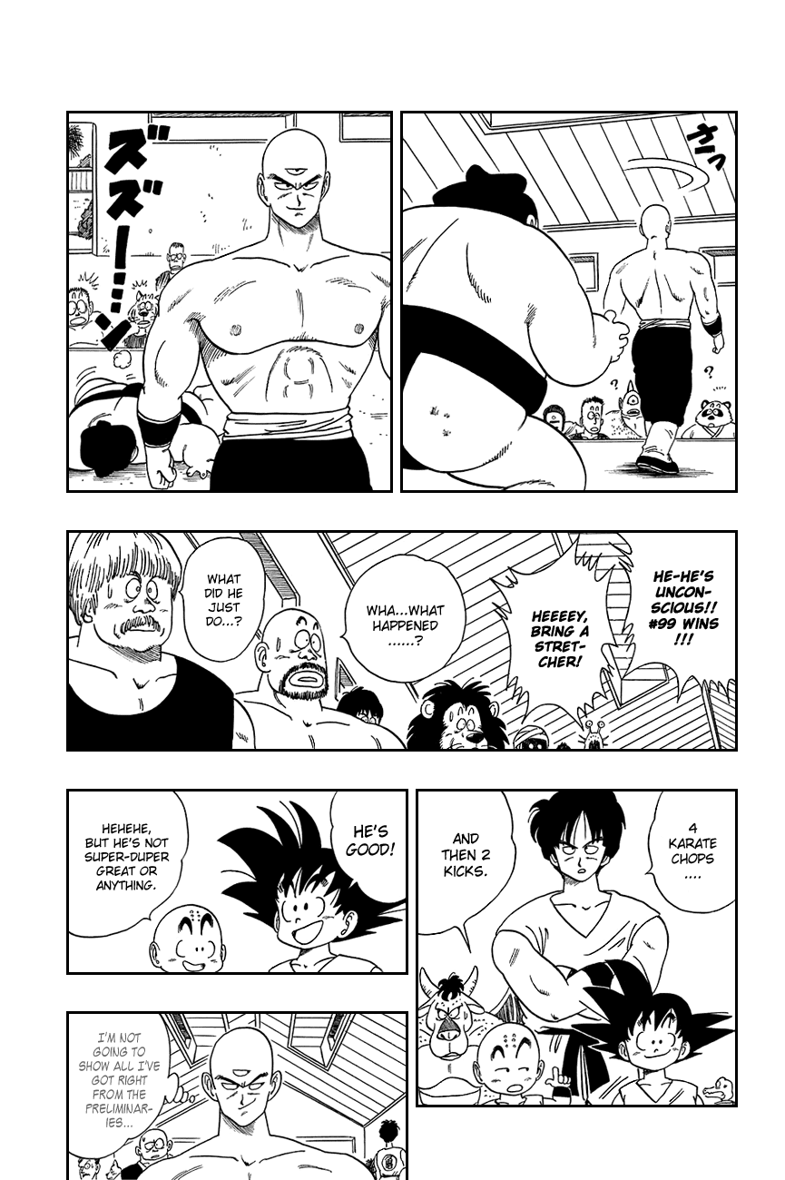 Dragon Ball Chapter 114 page 13 - Chapter 114: The Qualifying Rounds