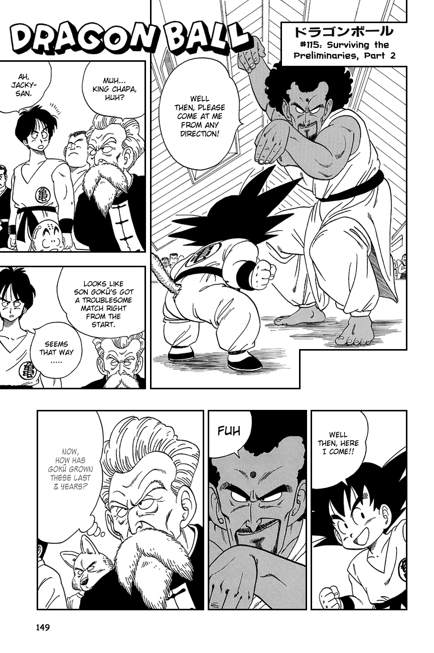 Dragon Ball Chapter 115 page 2 - Chapter 115: King Chappa