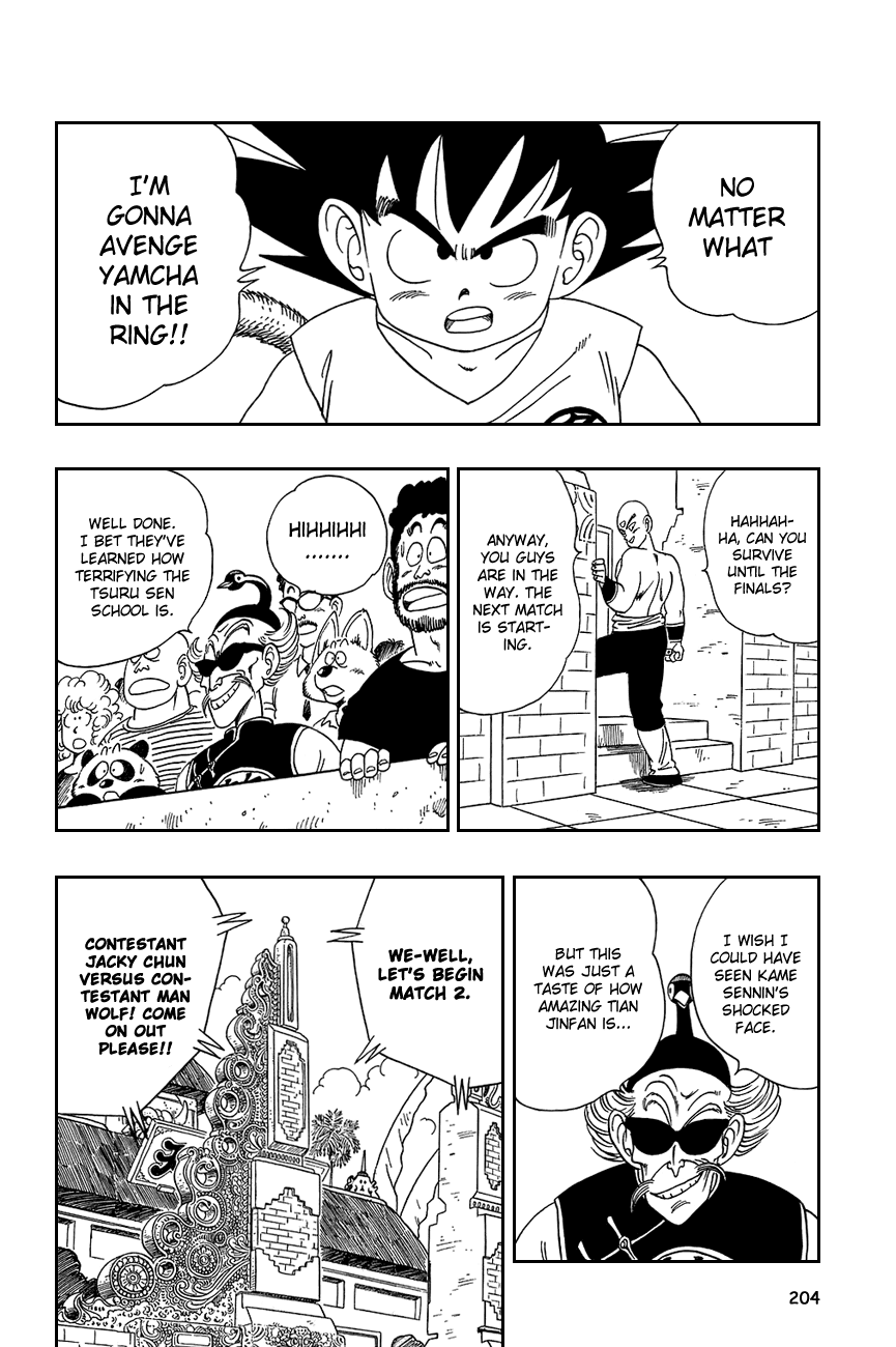 Dragon Ball Chapter 118 page 14 - Chapter 118: The Cruelty of Tenshinhan