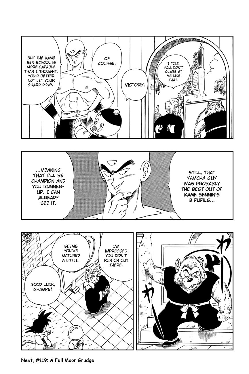 Dragon Ball Chapter 118 page 15 - Chapter 118: The Cruelty of Tenshinhan