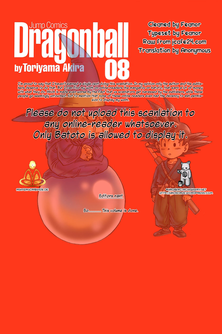 Dragon Ball Chapter 119 page 1 - Chapter 119: The Full Moon Grudge