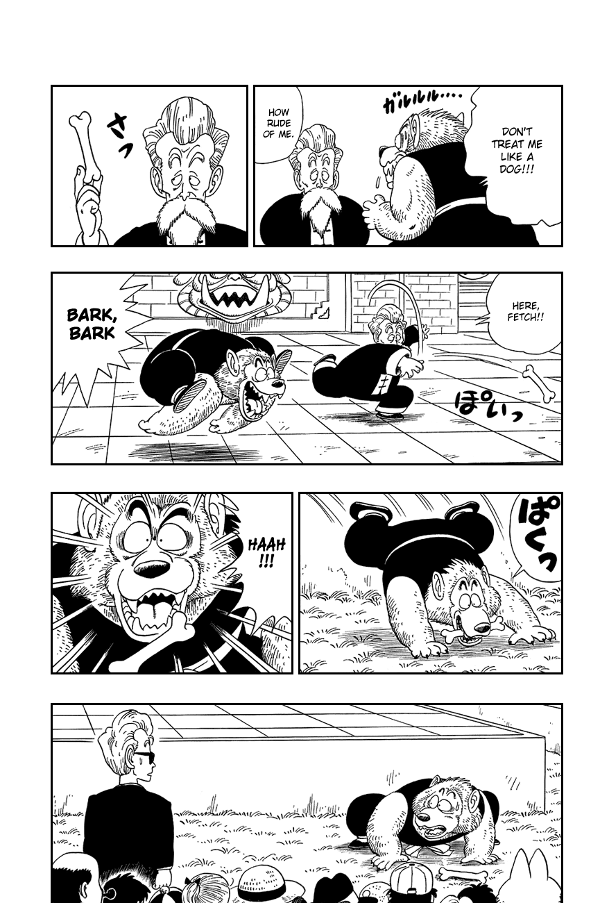 Dragon Ball Chapter 119 page 11 - Chapter 119: The Full Moon Grudge